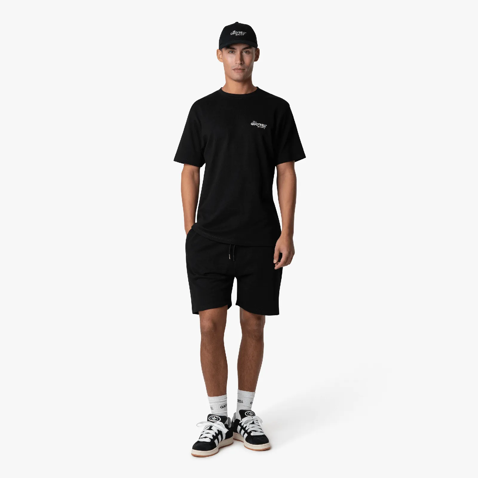 SOCIETY TEE | BLACK/WHITE