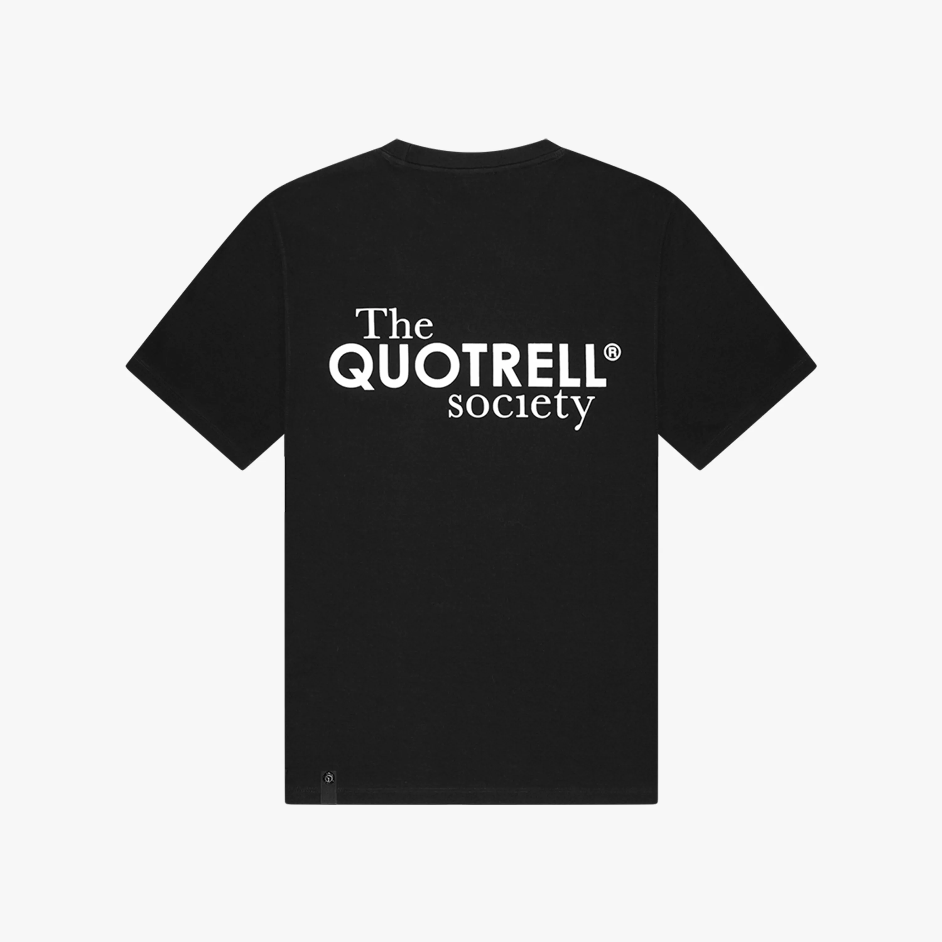SOCIETY TEE | BLACK/WHITE