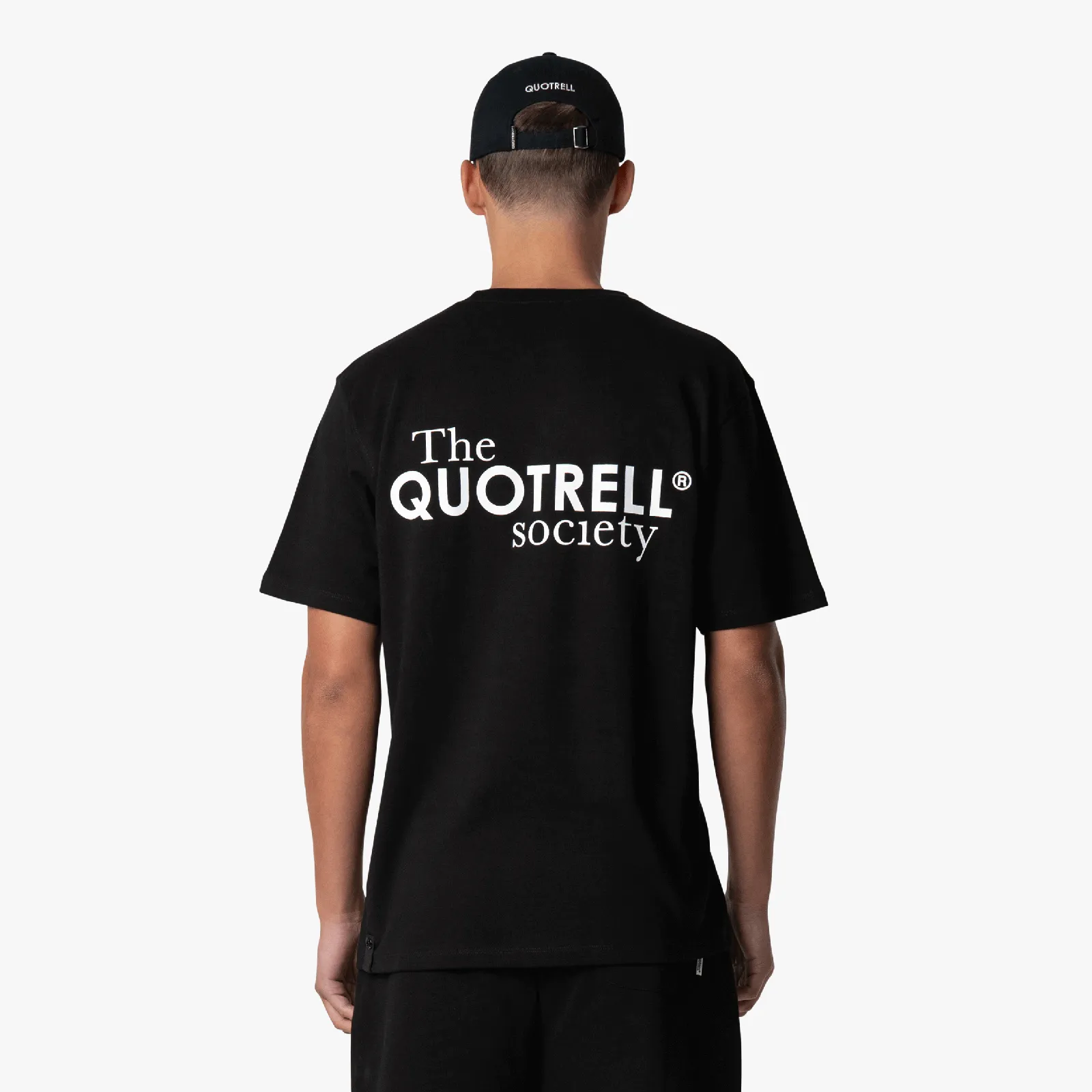 SOCIETY TEE | BLACK/WHITE
