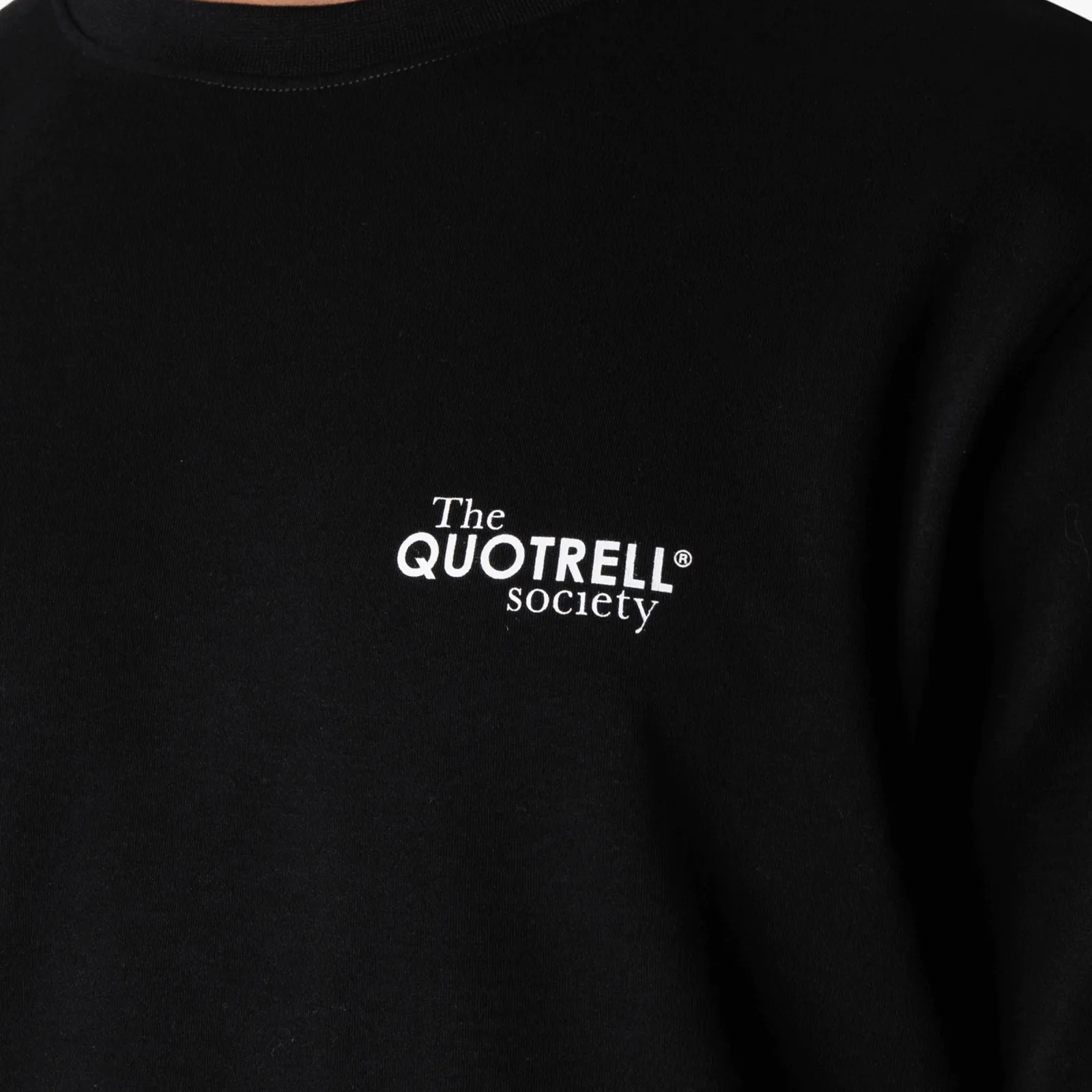 SOCIETY TEE | BLACK/WHITE