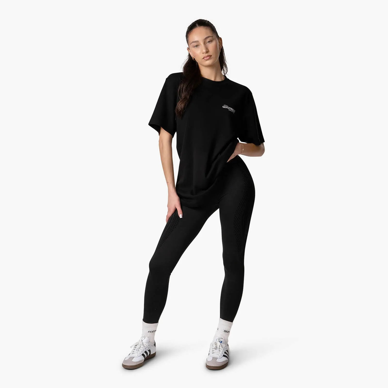 SOCIETY TEE | BLACK/WHITE