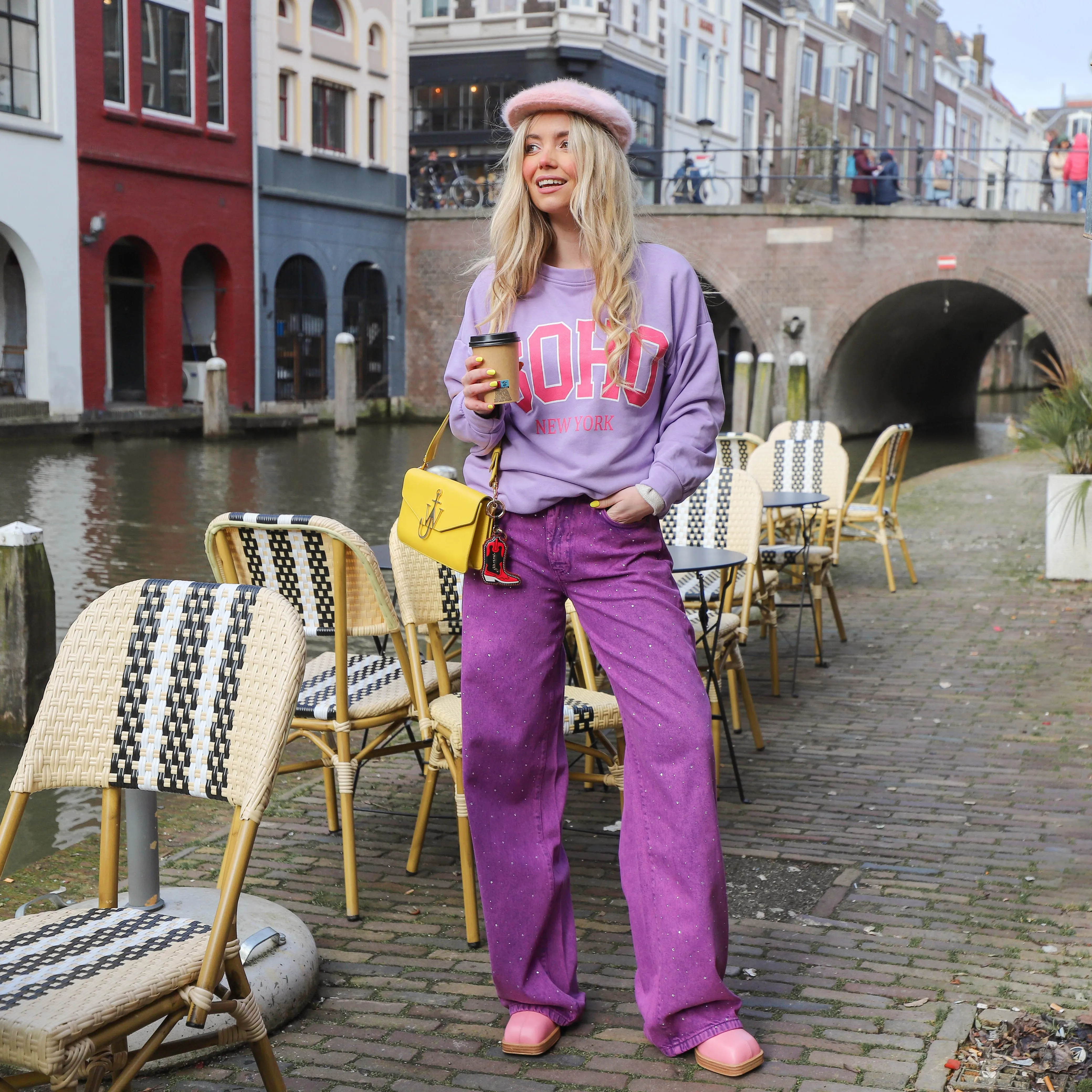 Soho sweater lila