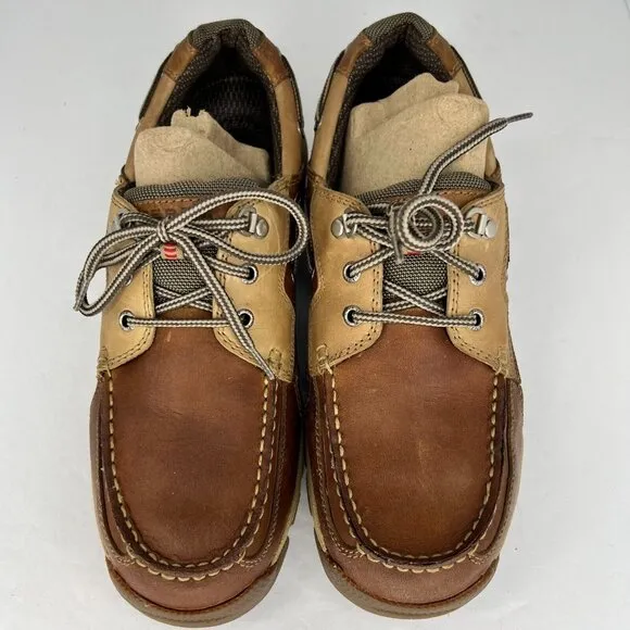 Sperry Top Sider Mens 0617514 Beige Barracuda 3 Collection Size 11.5M Boat Shoes
