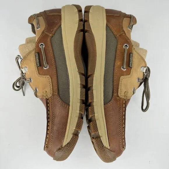 Sperry Top Sider Mens 0617514 Beige Barracuda 3 Collection Size 11.5M Boat Shoes