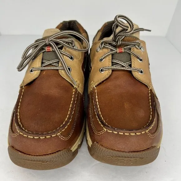 Sperry Top Sider Mens 0617514 Beige Barracuda 3 Collection Size 11.5M Boat Shoes