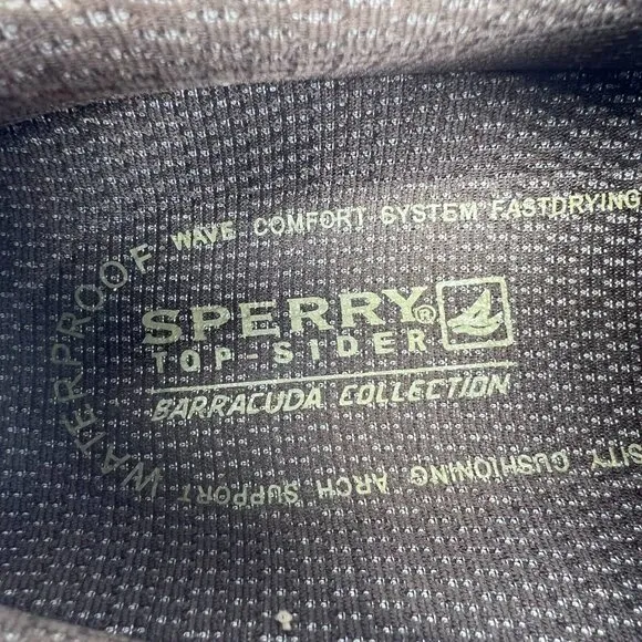 Sperry Top Sider Mens 0617514 Beige Barracuda 3 Collection Size 11.5M Boat Shoes