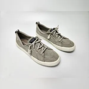 Sperry Womens‎ Shoes Sperry Crest Vibe Shoes Lace Up Low Top Gray Sneaker Size 9