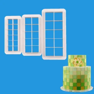 SQUARE GEOMETRICAL SHAPES CUTTER SET