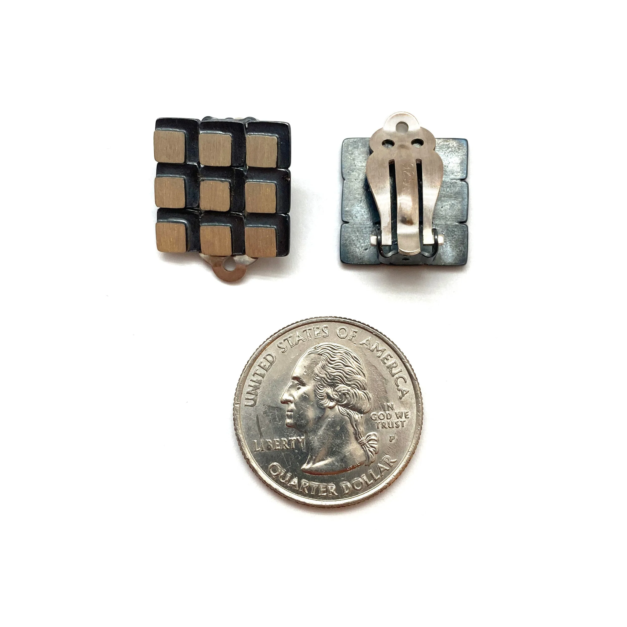 Square Grid Clip-Ons - Large
