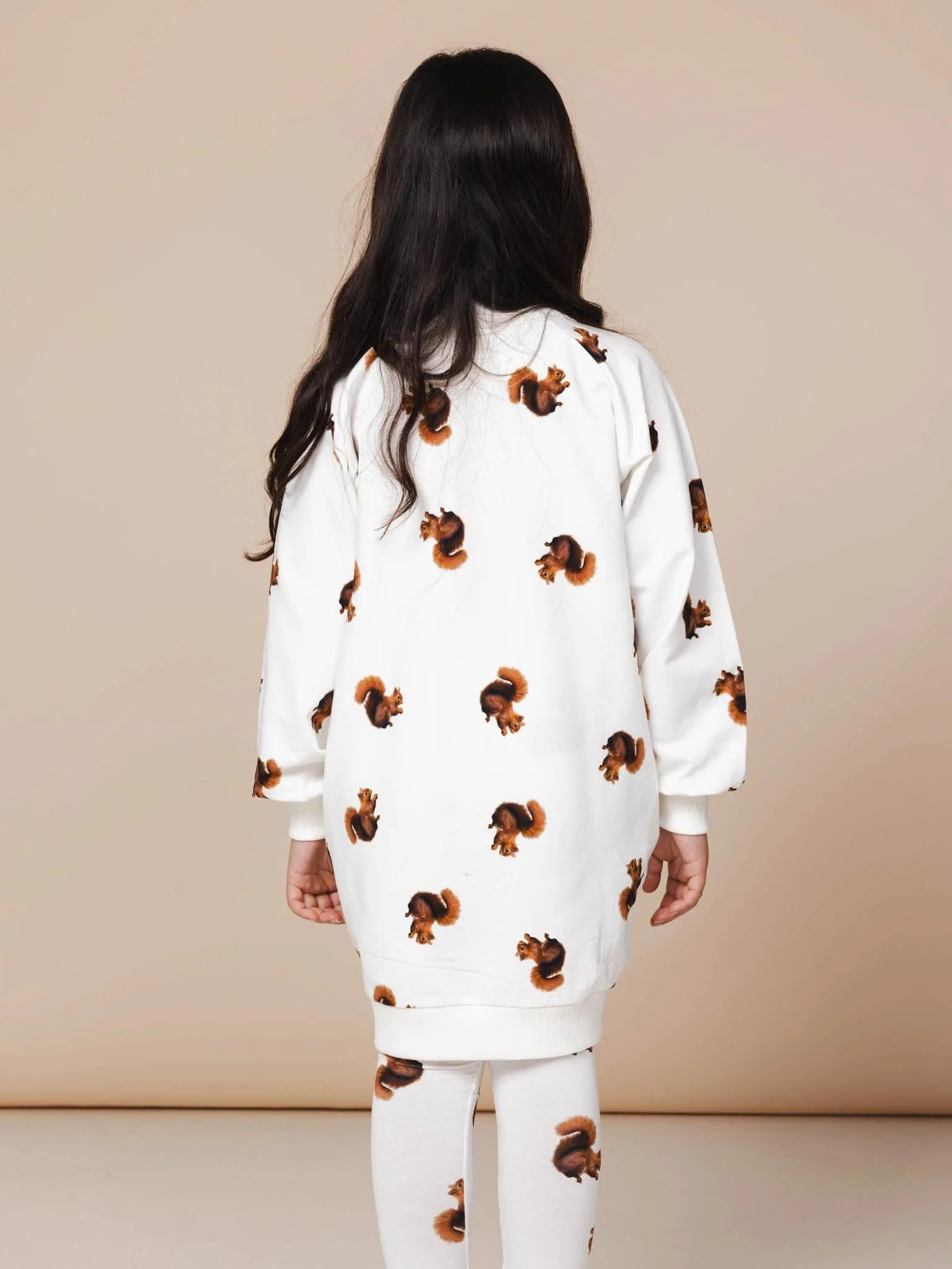 Squirrels Sweater Dress Kids