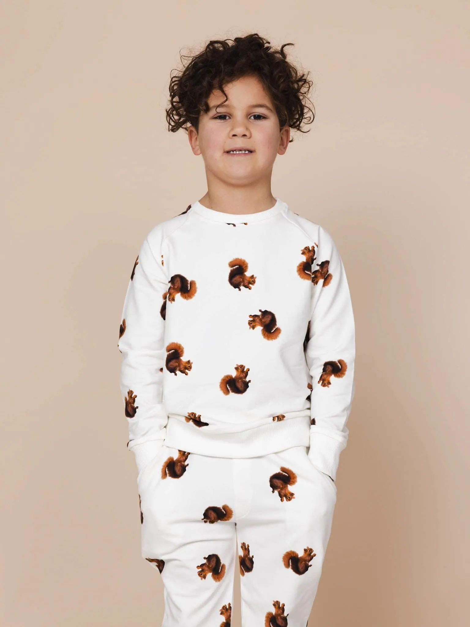 Squirrels Sweater en Broek set Kids