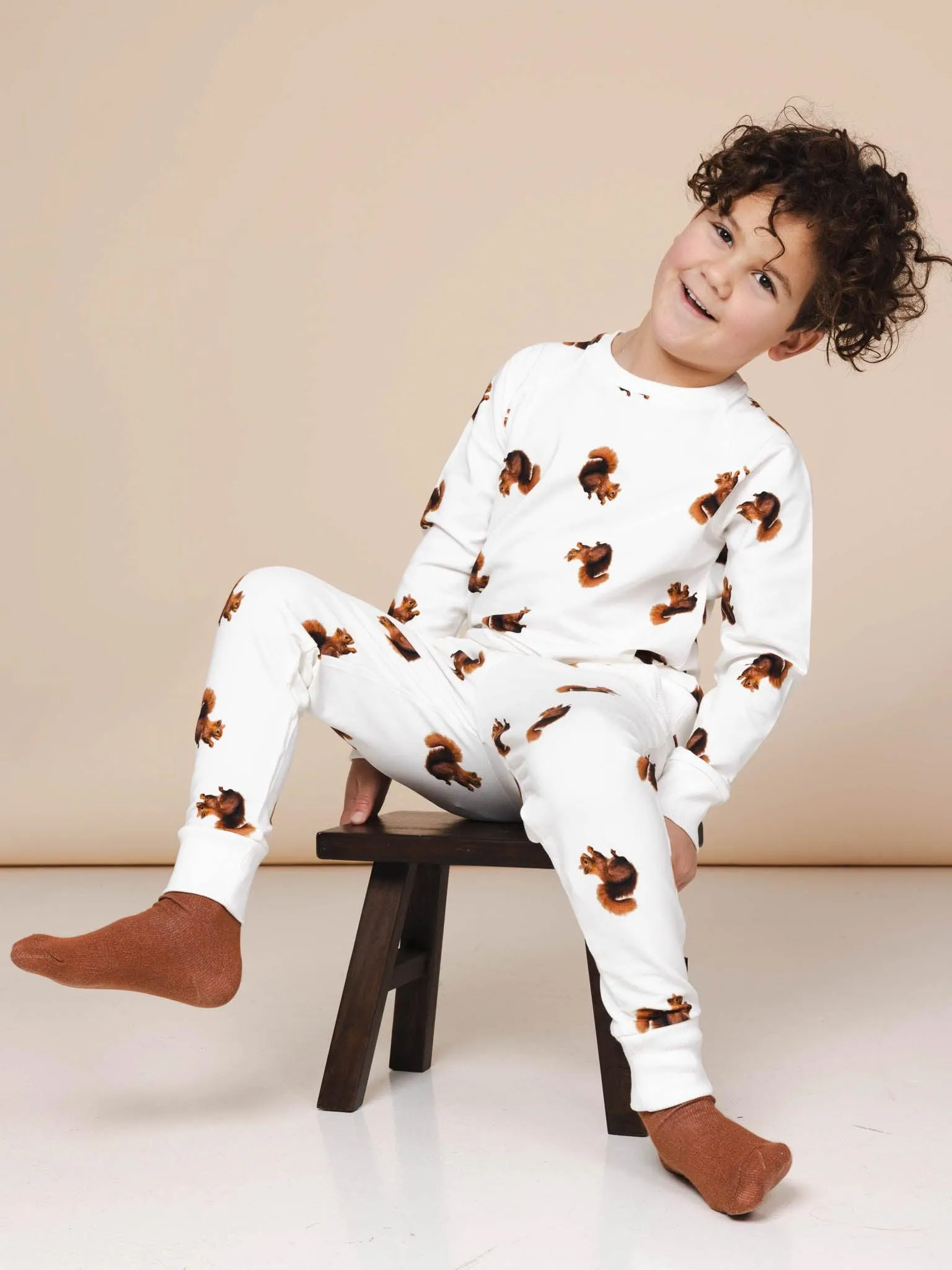Squirrels Sweater en Broek set Kids