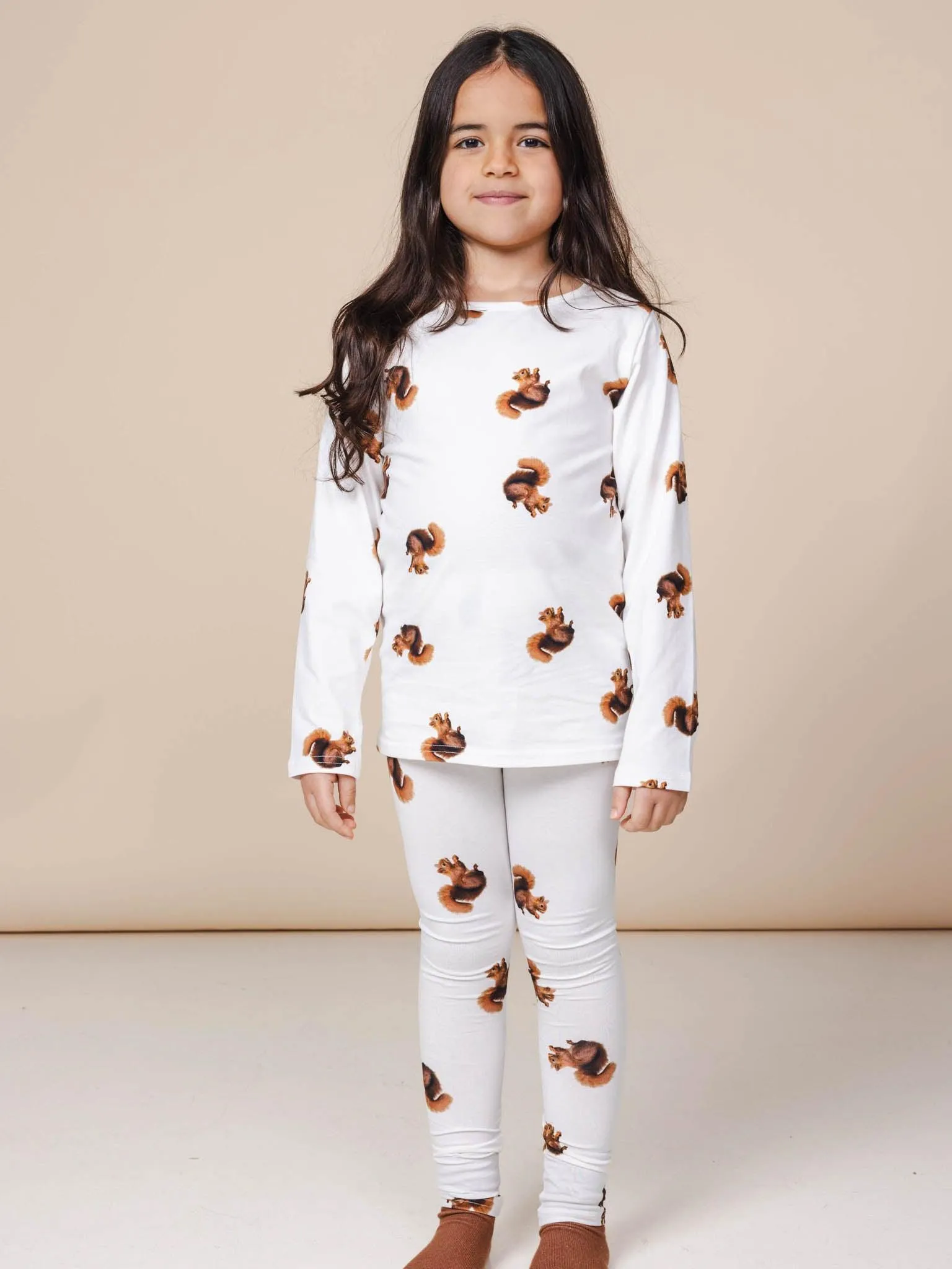 Squirrels T-shirt lange mouwen Kids