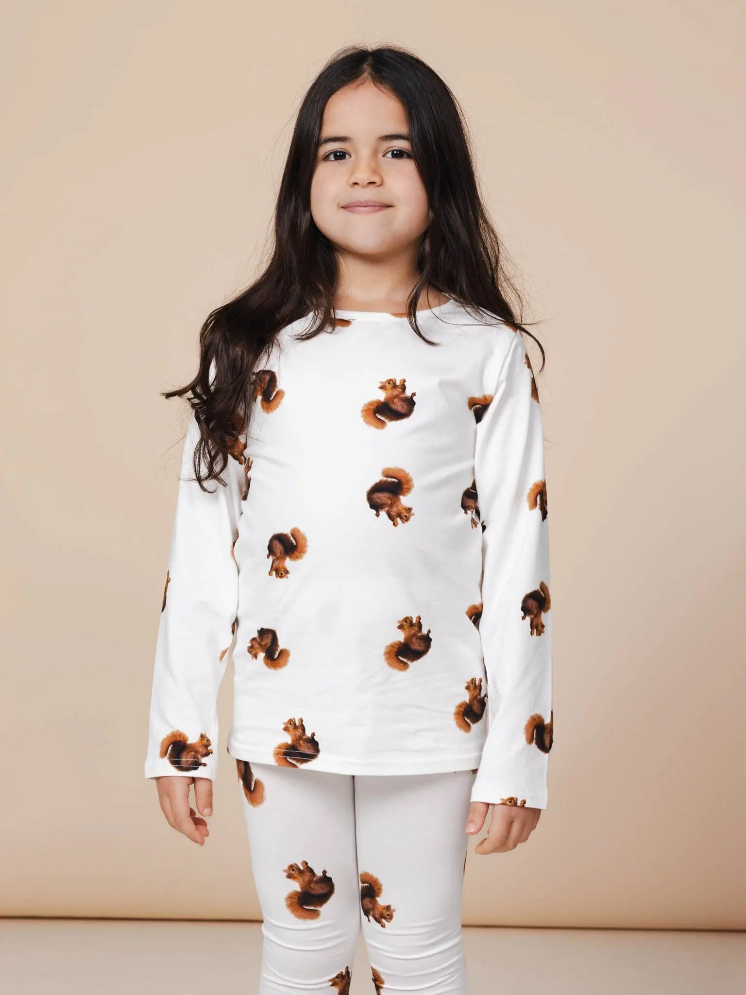 Squirrels T-shirt lange mouwen Kids