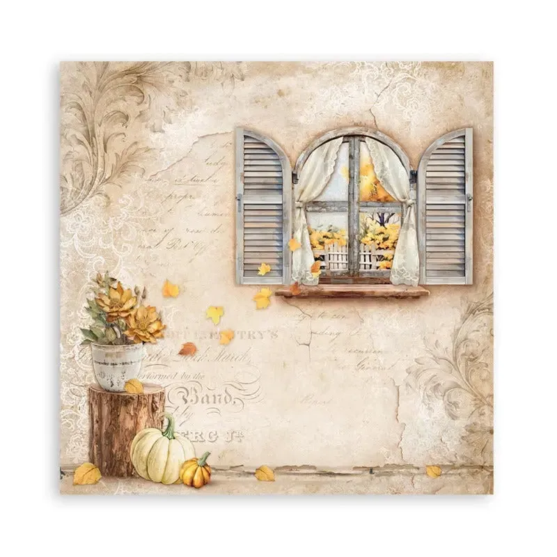 Stamperia - 8x8 Maxi Paper Pack - Golden Harmony