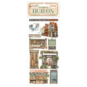 Stamperia - Rub-Ons - Art of Travelling - Shops