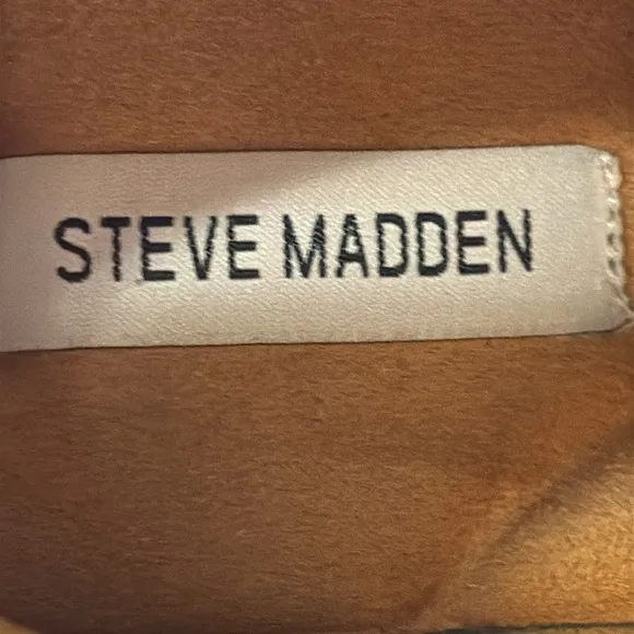 Steve Madden P-Klatin boot men’s size 13 leather dark tan business casual boot