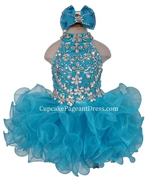 Stunning Little Princess Nations Glitz Cupcake Pageant Dress for Baby Girl