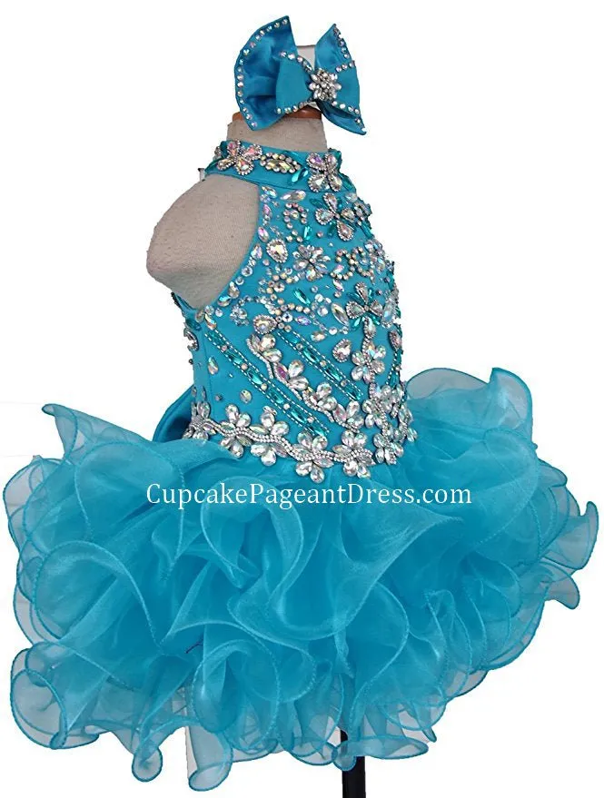 Stunning Little Princess Nations Glitz Cupcake Pageant Dress for Baby Girl