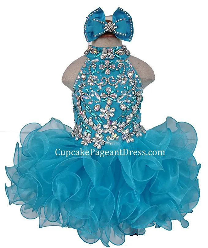 Stunning Little Princess Nations Glitz Cupcake Pageant Dress for Baby Girl