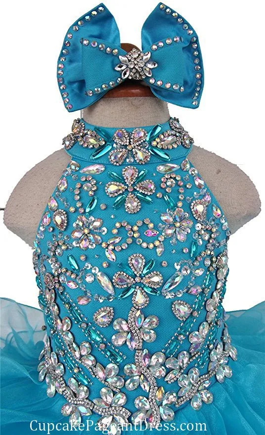 Stunning Little Princess Nations Glitz Cupcake Pageant Dress for Baby Girl