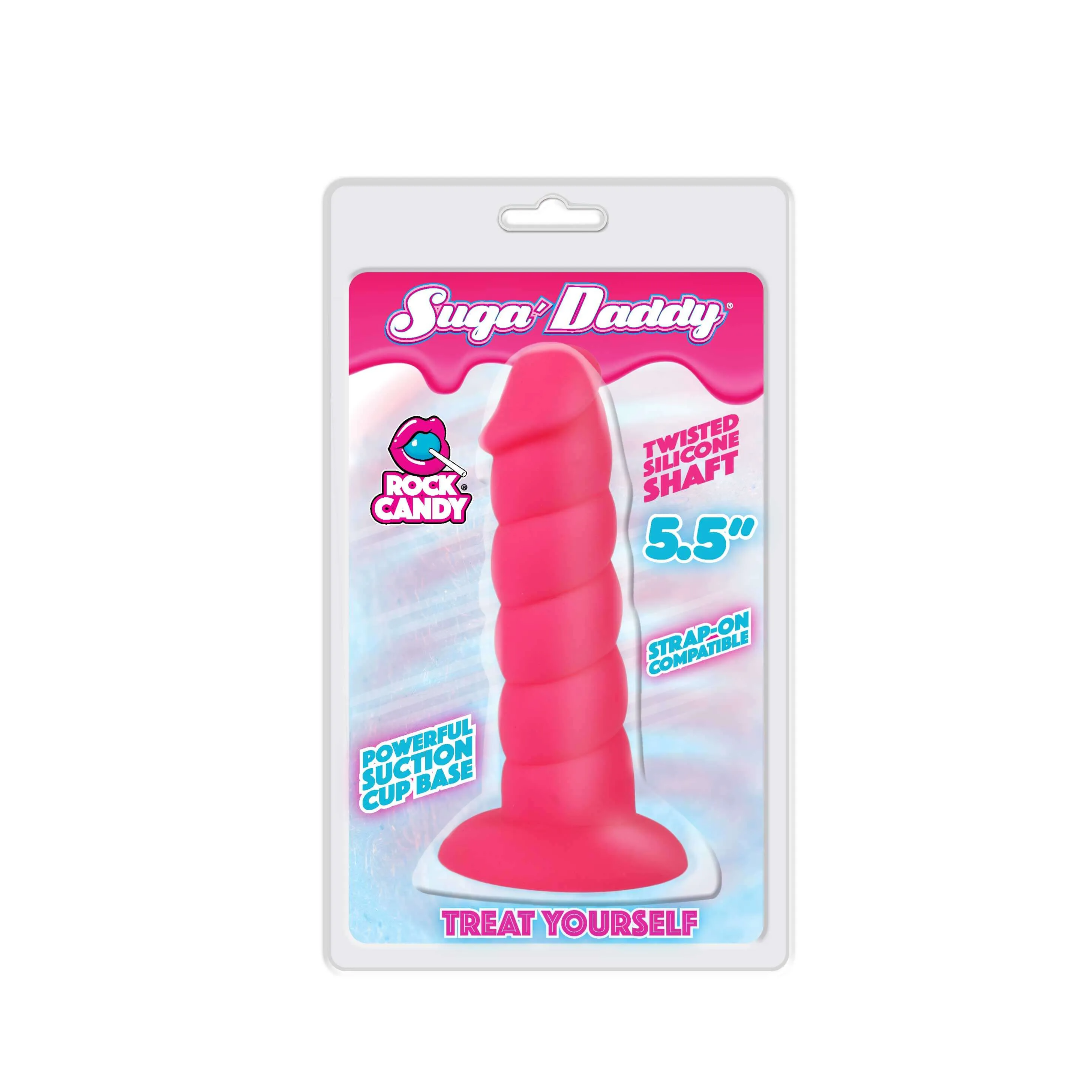 Suga-Daddy 5.5 Inch Dong - Pink