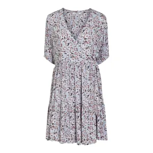 Sunny wrap dress blauw