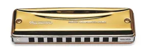 Suzuki MR350VG 'Promaster Valved Gold' Diatonic Harmonica
