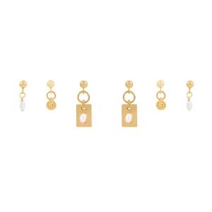 Tara Earring Bundle  - Gold