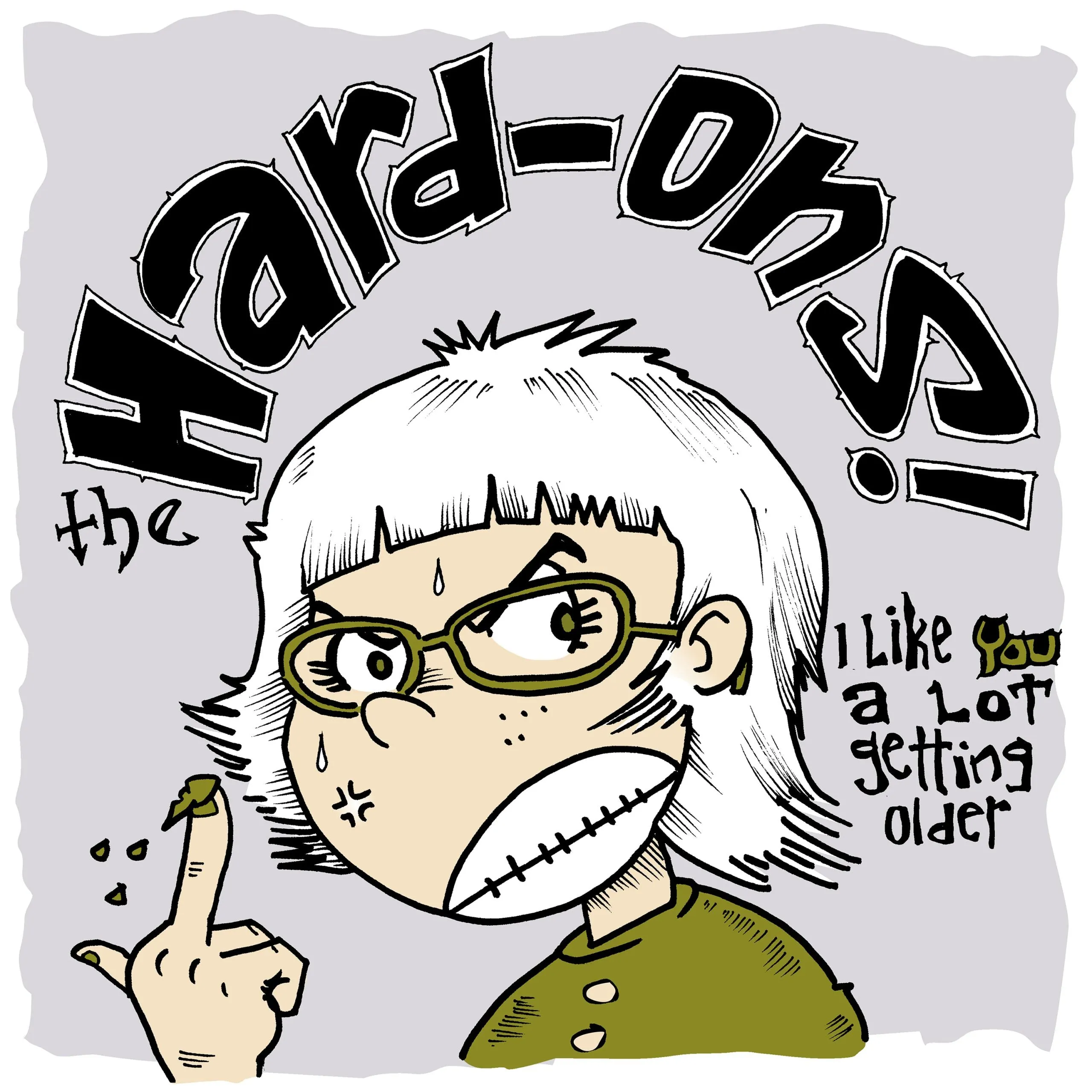THE HARD-ONS 'I Like You A Lot Getting Older' LP