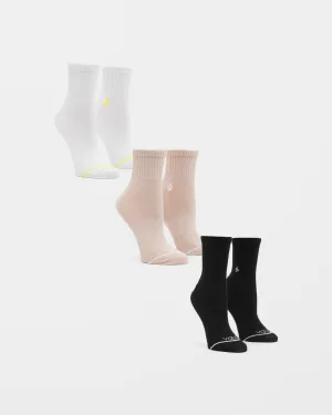 The new Crew Socken (3er Packung) - ASSORTED COLORS