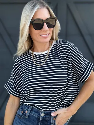 The Ruthie Top In Navy