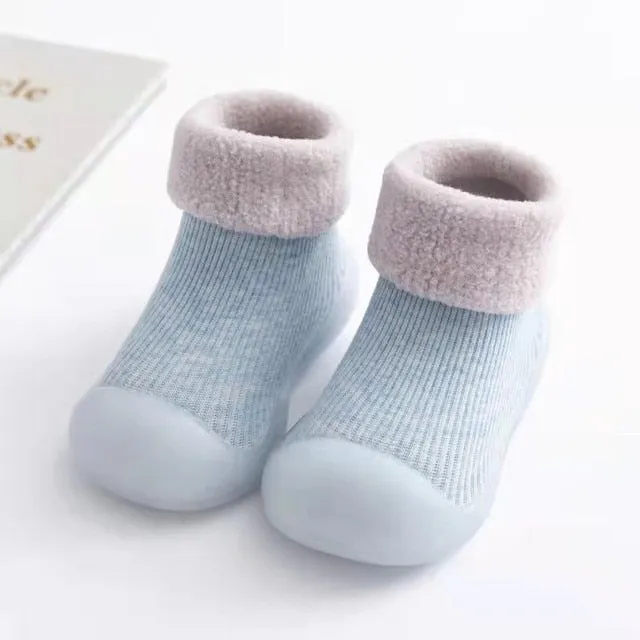 Thickened Socks Shoes Super Warm for Kids and Babies
