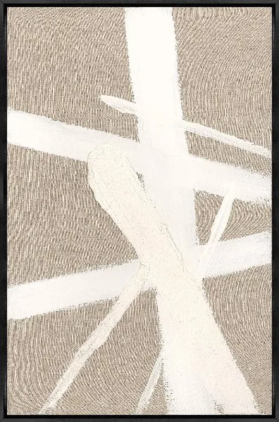 Through the Moment VII - Hand-Painting on Linen