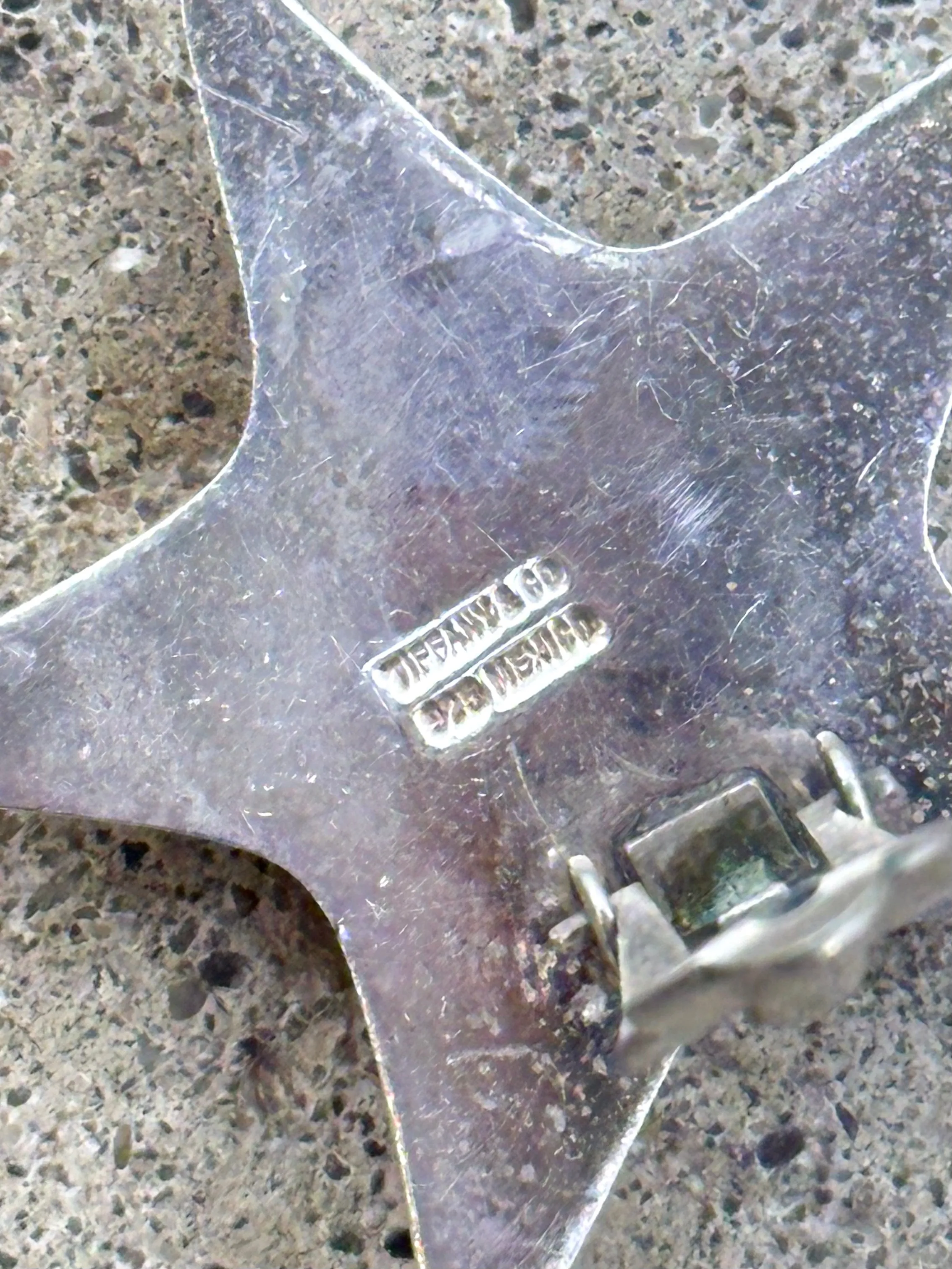 Tiffany & Co Sterling Puffy Star Clip-Ons*