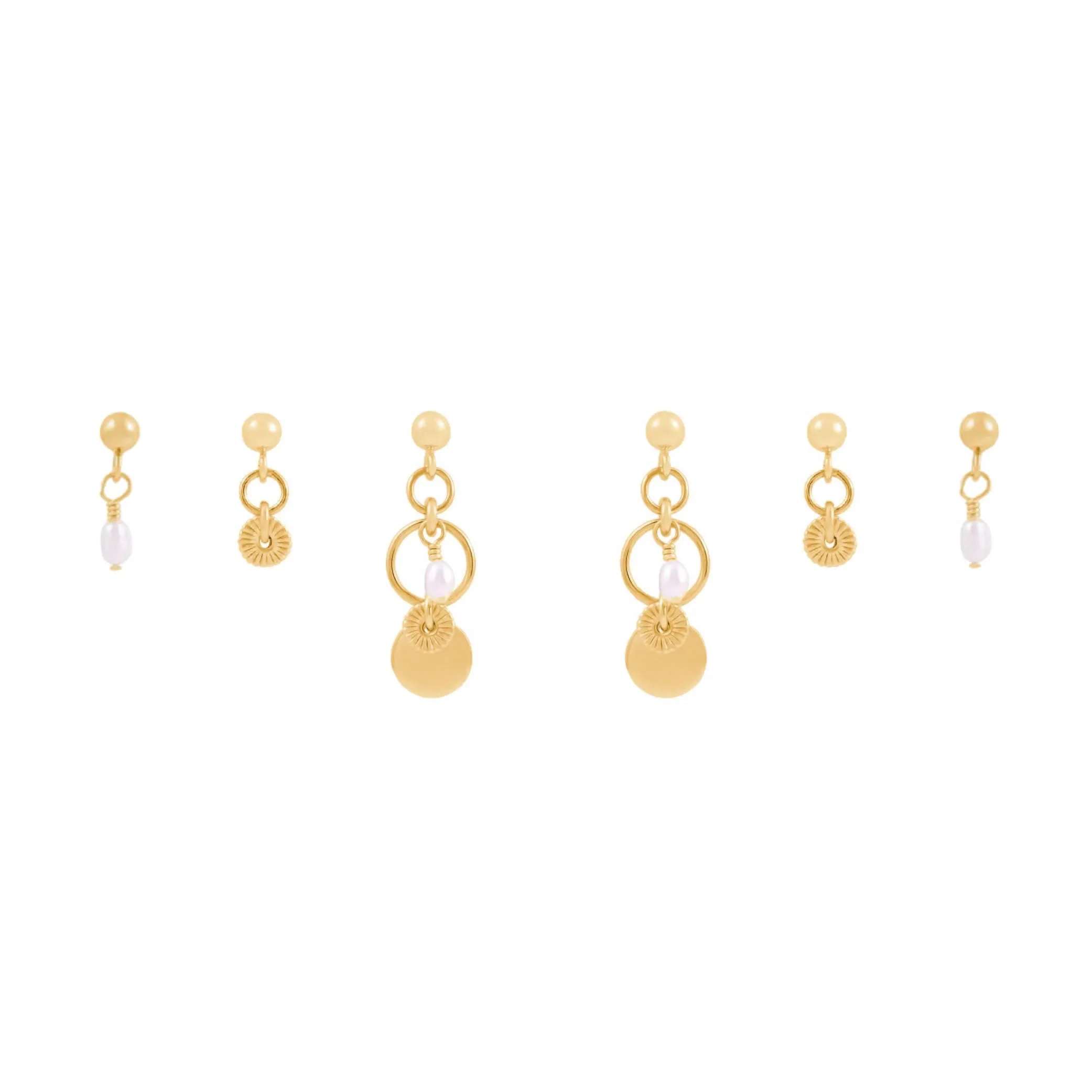 Tilly Earring Bundle  - Gold