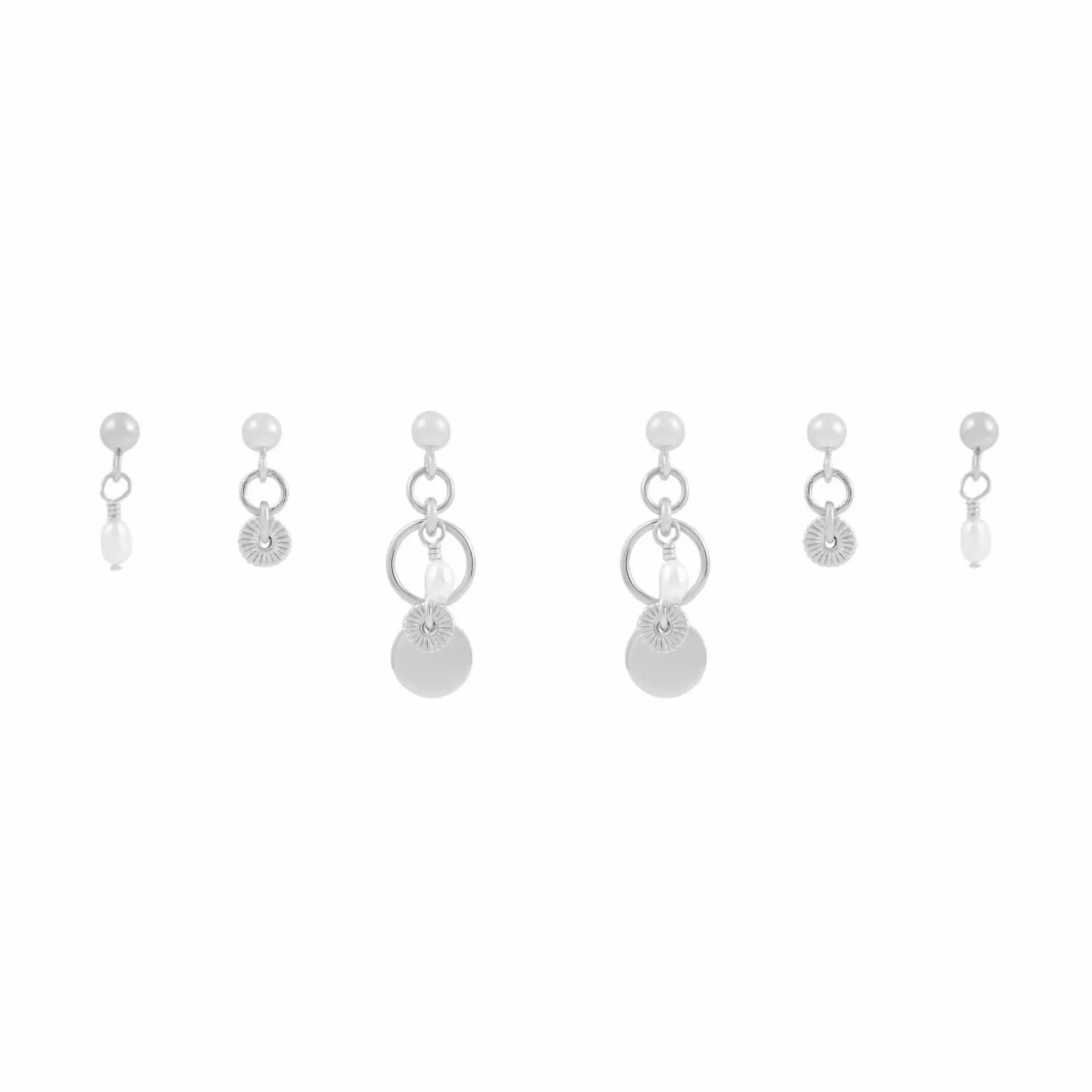 Tilly Earring Bundle - Silver