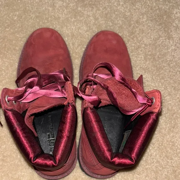 Timberland Maroon Boots