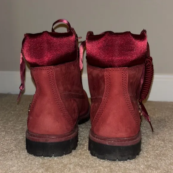 Timberland Maroon Boots