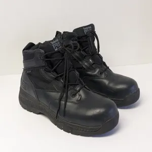 Timberland PRO Valor Duty Composite Toe Work Boots, Black, Men's 7 M