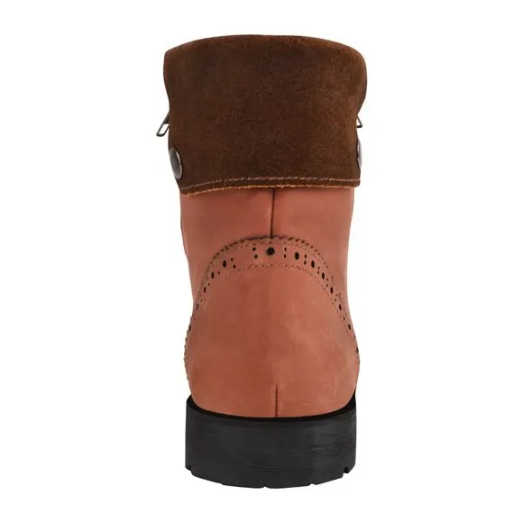 Tom Men's Brown Leather Ankle Length Boots