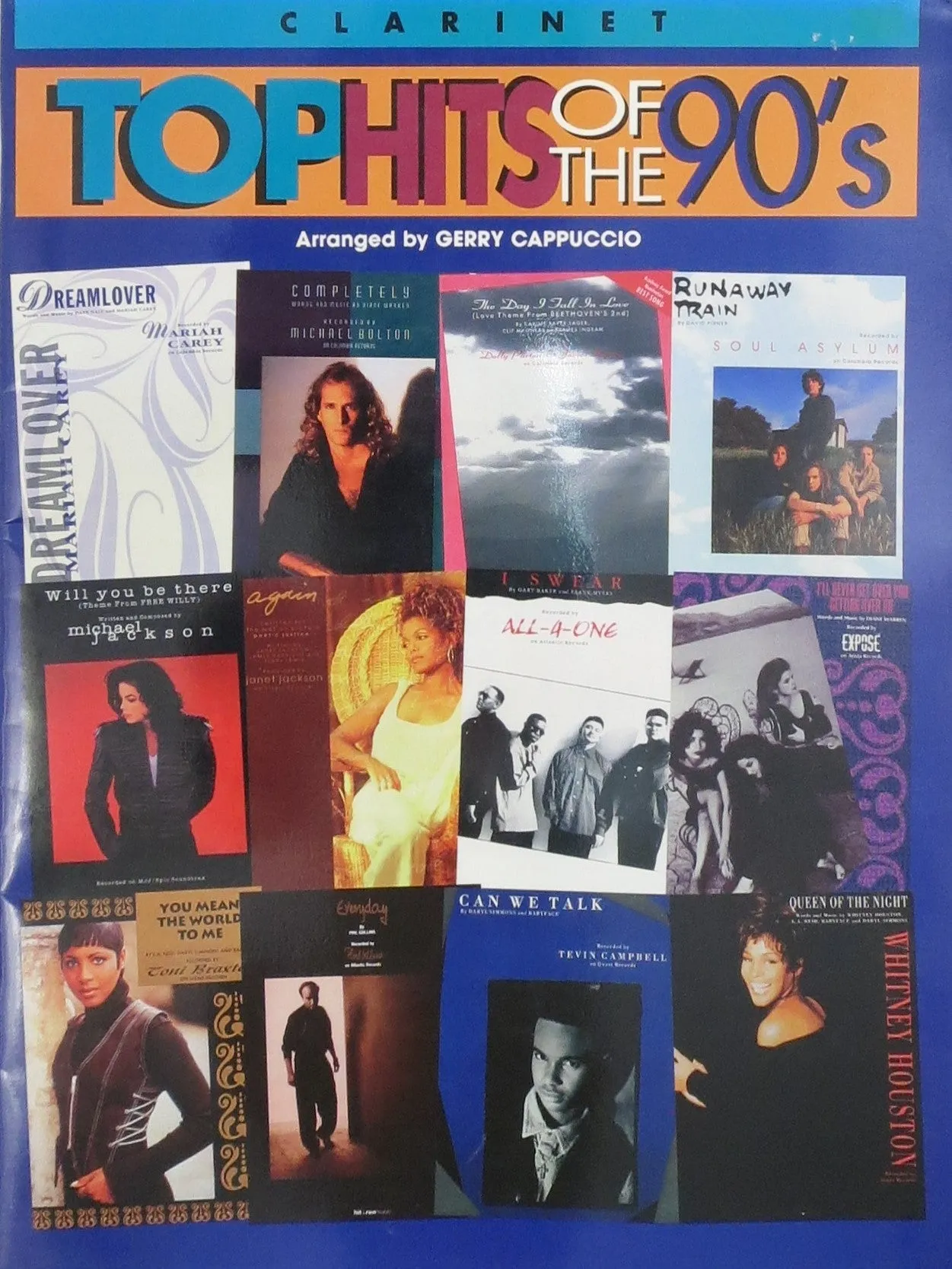 Top Hits of the 90's - for Clarinet