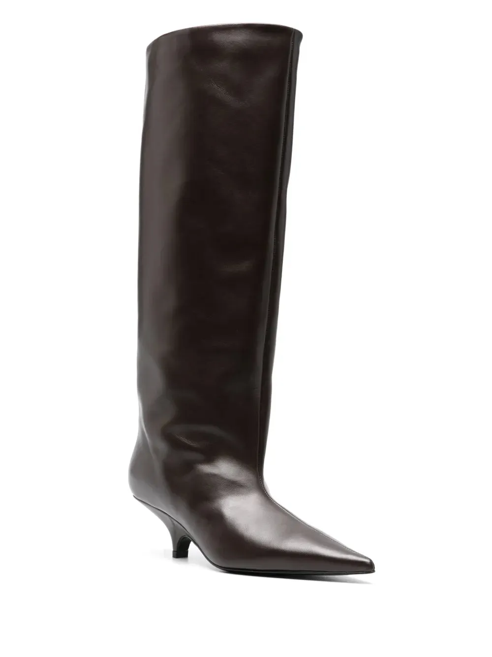 TOTEME 55mm The Wedge-Heel boots