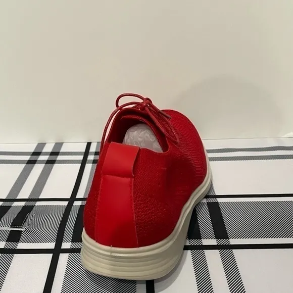 TR shoes sneaker casual red wing tip pattern