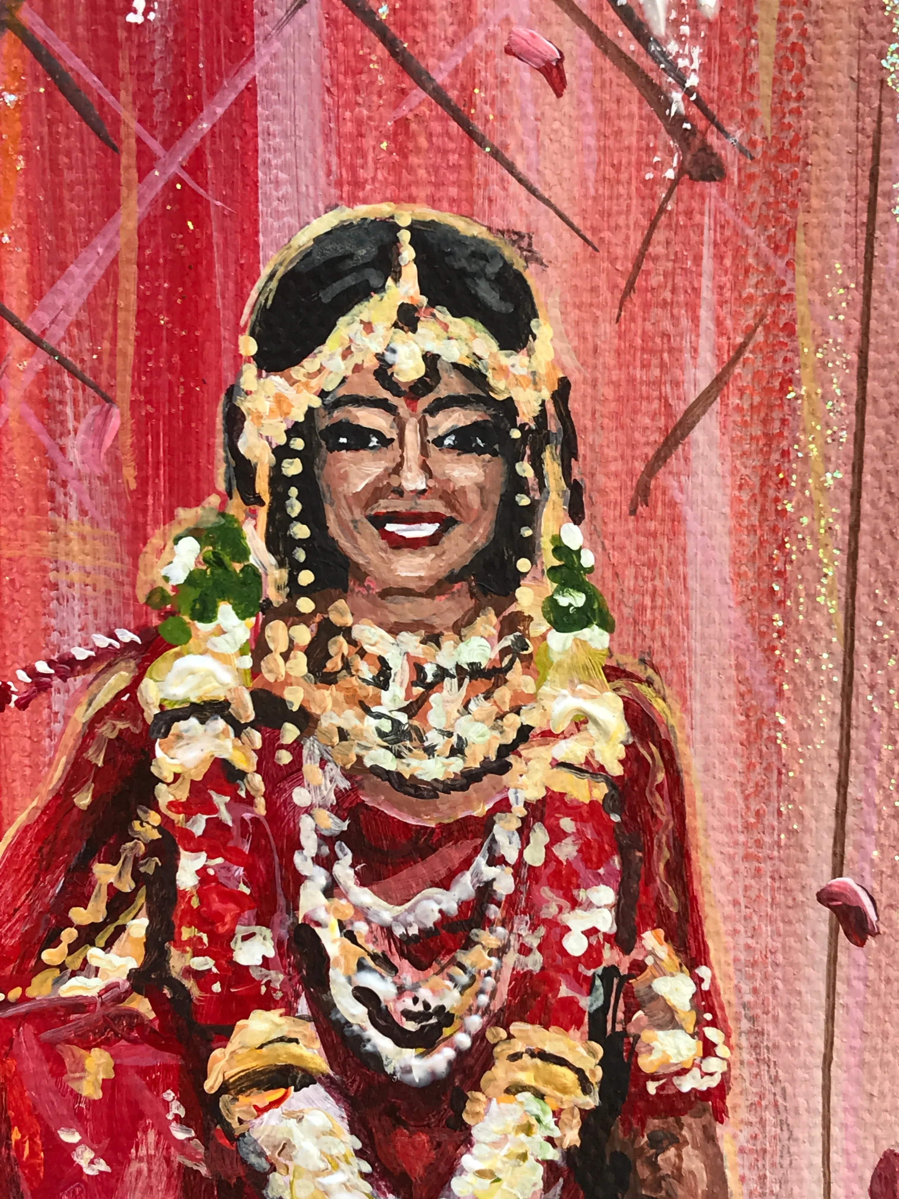 Traditional Indian Wedding in Smokies Live Event Painter 2022