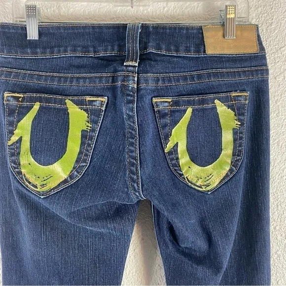 True Religion Low Rise Y2K Flare Jeans SZ 29