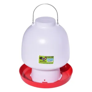 Tuff Stuff poultry flat top ball drinker - 1.7gal