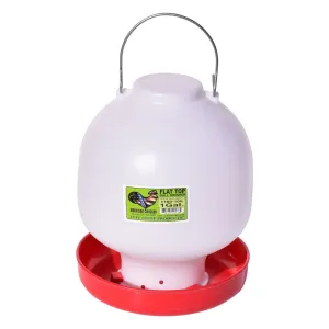 Tuff Stuff poultry flat top ball drinker - 1gal