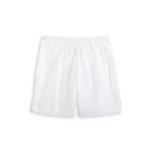 Twill Boy's Play Short -- White