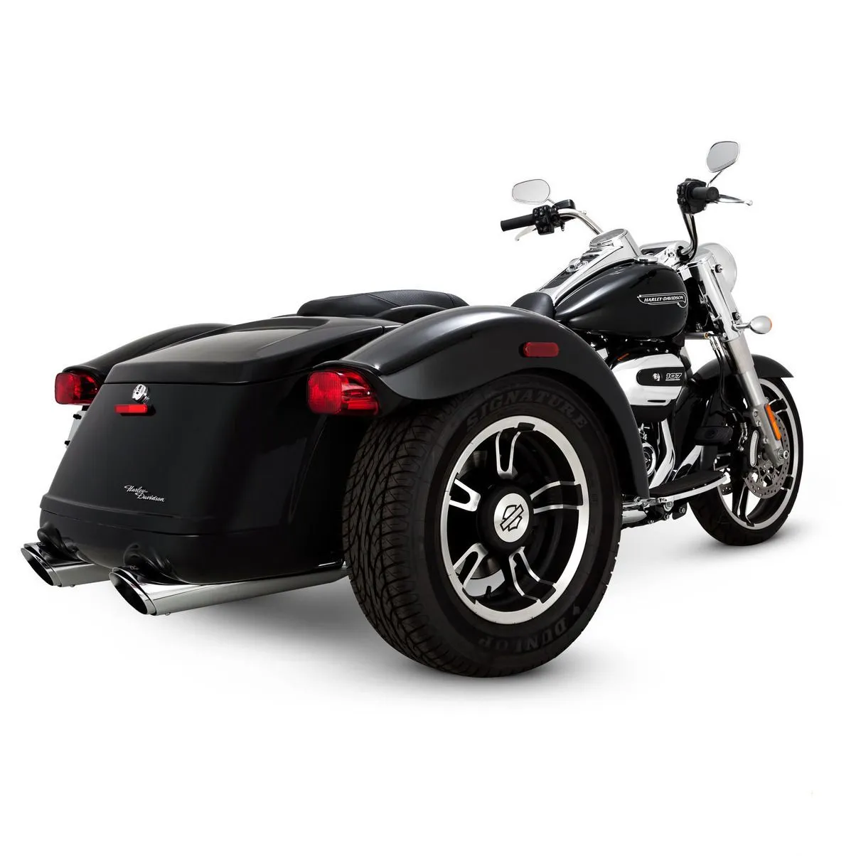 TWIN SLASH ROUND SLIP ONS HD FREEWHEELER v16796